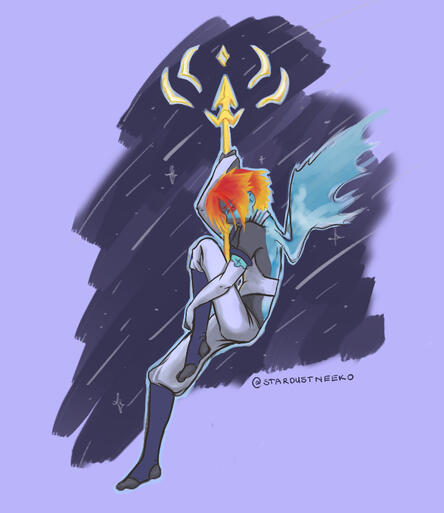 Character Full Body, Simple BG