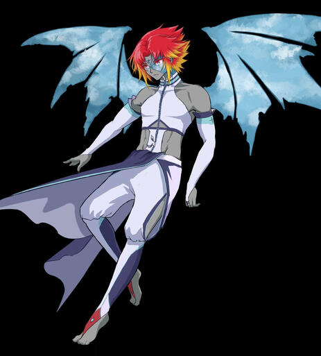 Full Body, No BG, Extra Accessories (Wings)